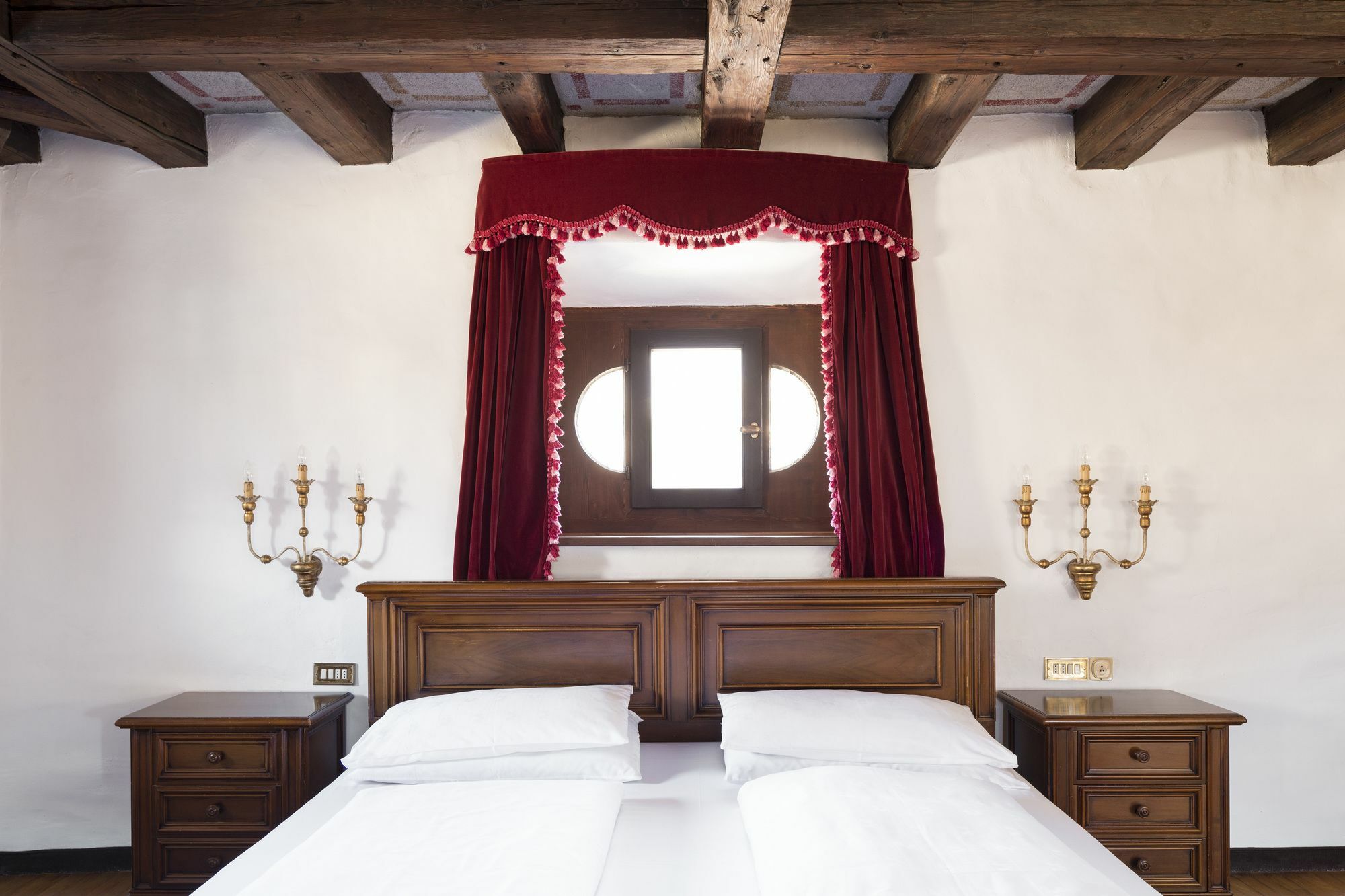 Hotel Castel Rundegg Merano Esterno foto